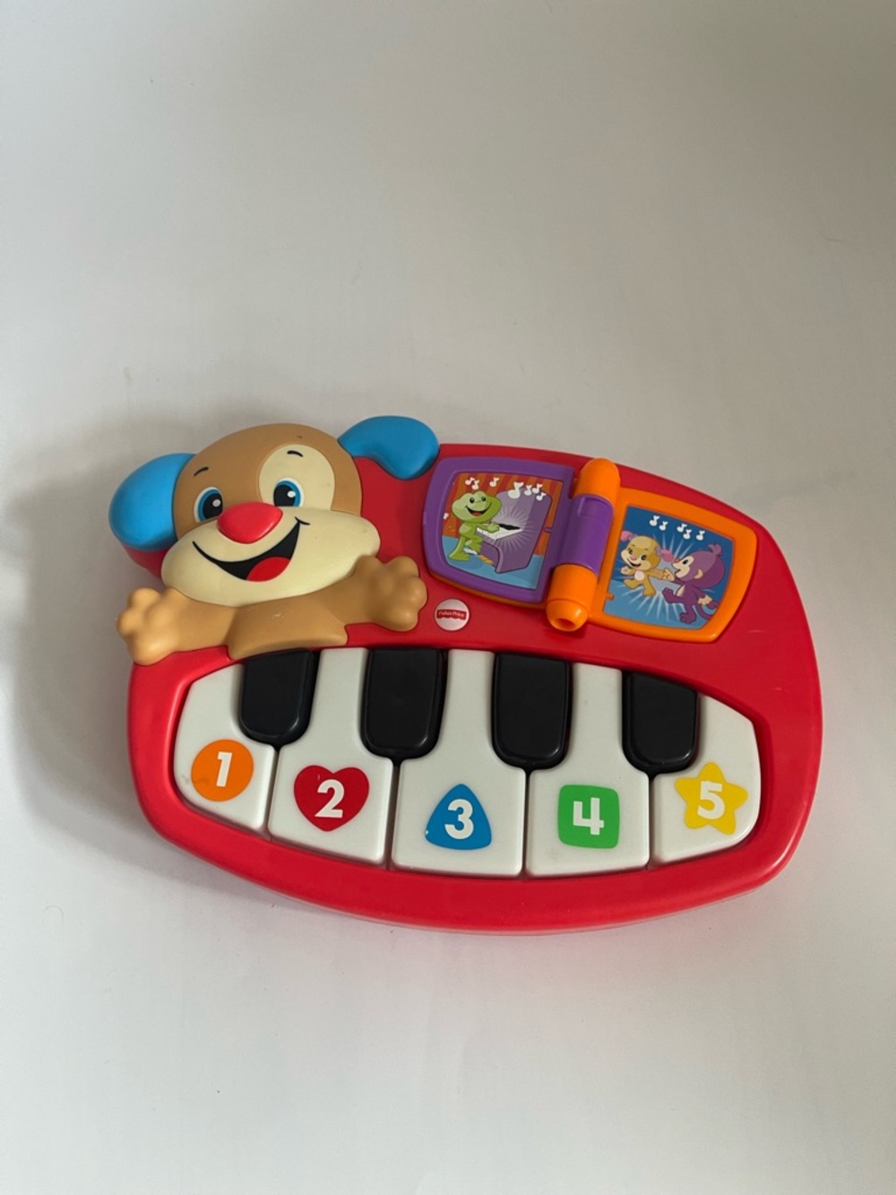 Fisher-Price Laugh and Learn Puppy's Piano, Multi-Colour